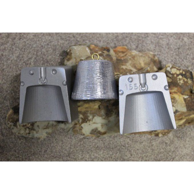 Pyramide 80-110g Moule à Plomb De Pêche / Pêche En Mer, Surfcasting