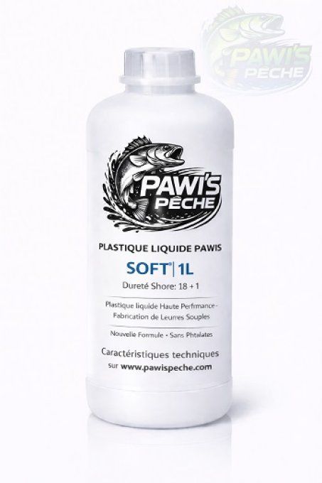 Plastique liquide pour fabrication leurre souple / Soft : Shore: 18 ±1