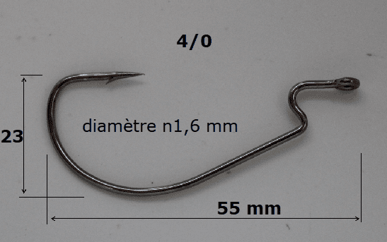 HAMECON TEXAN BN : 4/0 - 25 pièces - Pawispeche