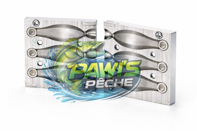 Moule à plomb palangrotte 80 - 90 - 100 G