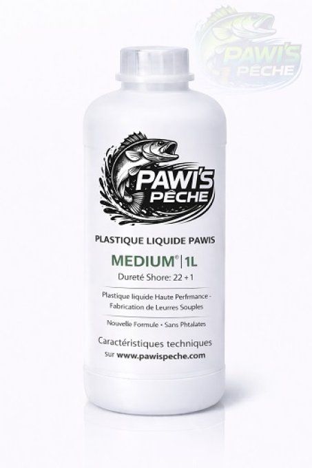 Plastique liquide pour fabrication leurre souple / Médium : Shore: 22 ±1