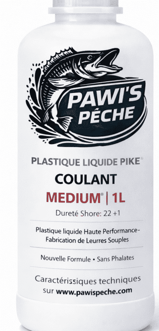 PLASTIQUE LIQUIDE CRISTAL  PAWIS PIKE MEDIUM   ® / Plastique coulant /1L  Dureté Shore: 22  ±1  