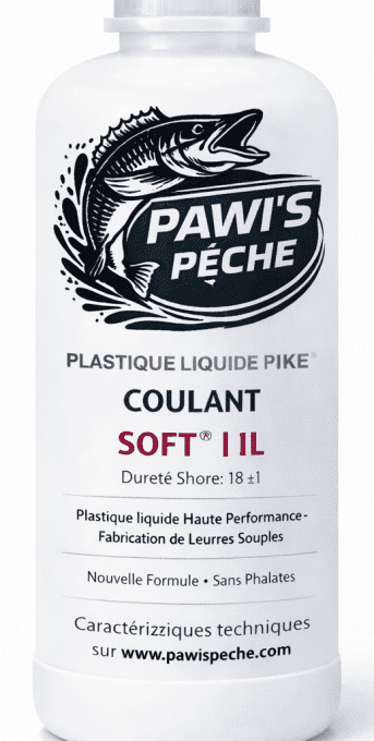 PLASTIQUE LIQUIDE CRISTAL  PAWIS PIKE  SOFT ® / Plastique coulant / 1L  Dureté Shore: 18  ±1 