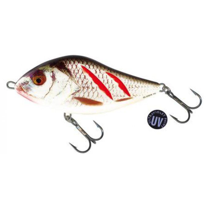 SLIDER   FLOATING 10 CM / REAL GREY SHINER 