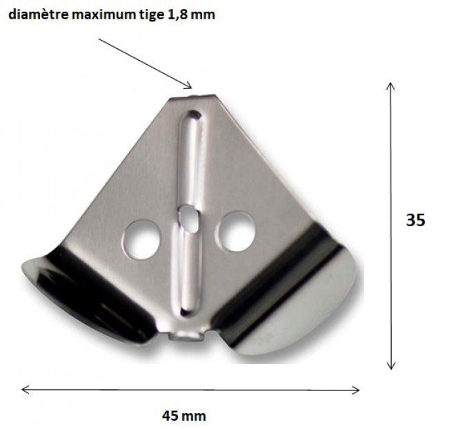 Buzzer Spinner Blades en aluminium modèle A - 10 pièces