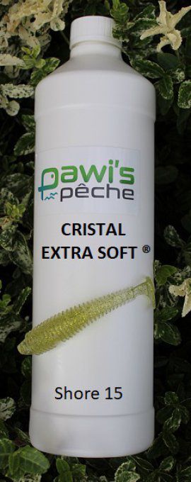 PLASTIQUE LIQUIDE CRISTAL  PAWIS EXTRA SOFT ® / 1L  Dureté Shore: 15  ±1 