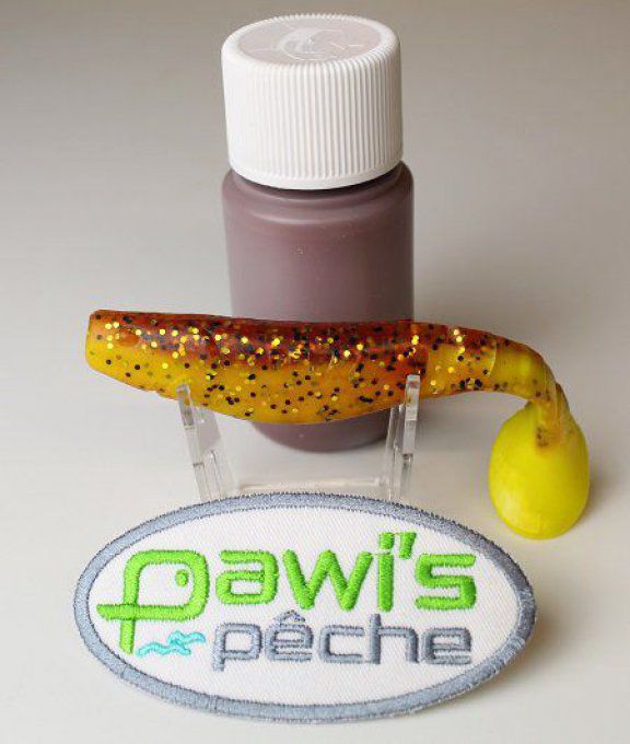 PEINTURE LEURRE SOUPLE PAWISPECHE® POUR AEROGRAPHE  60ml -Blanc