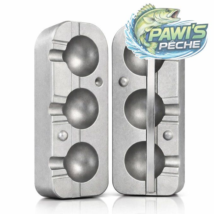 Moule à plomb Cheburashka tête ronde de  60 - 70 - 80 g