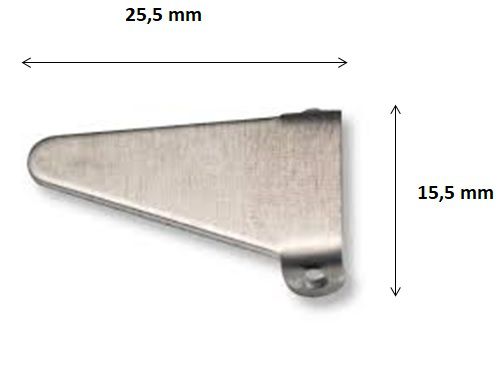 Clacker Blades en aluminium  -  10 pièces