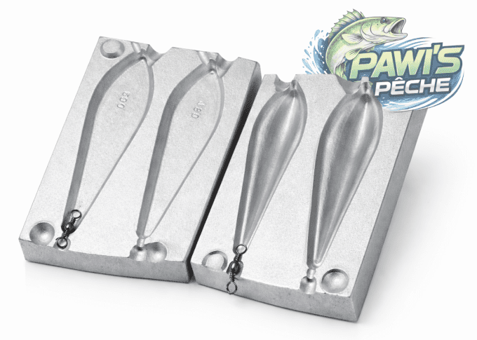 Moule à plomb TRILOBE 180 - 200 G