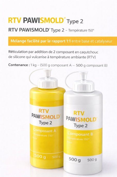 RTV PAWISMOLD® Type 2 - 1kG