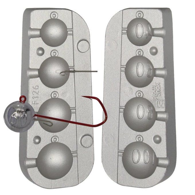 Moule à plomb Jig rond 40 - 60 - 80 - 100 g
