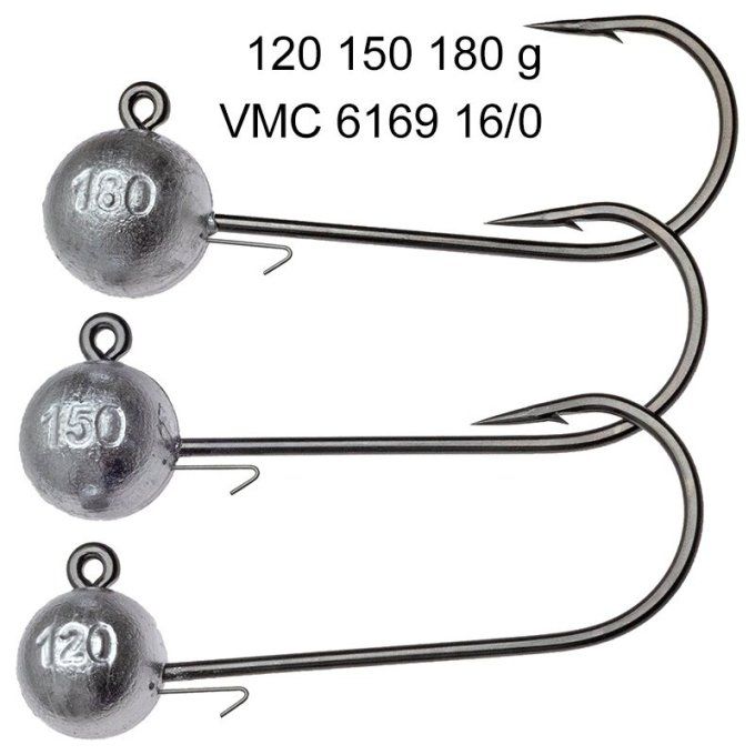 Moule à plomb Jig rond 120 - 150 - 180 g