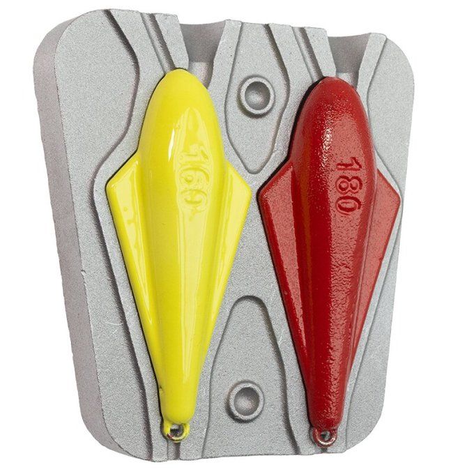Moule à plomb Surfcasting à ailette 160 - 180g