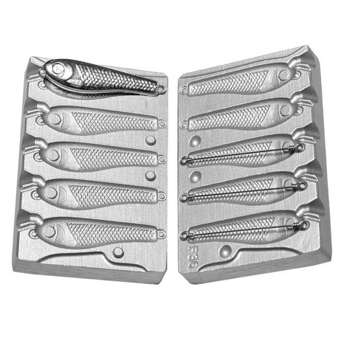 Moule à plomb Pilker  5 x 30 g