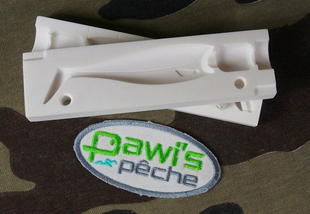 Moule leurre PAWISPECHE® shad PAWIS Nitro  4.1" - 104  mm