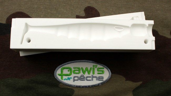 Moule leurre PAWISPECHE® shad PAWIS  Shad3 5,2" - 132 mm