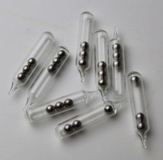 Rattles 5 x 25 mm - 3 billes