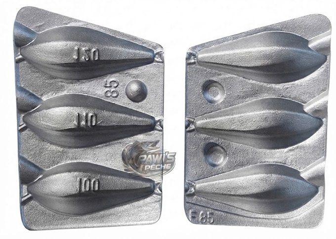 Moule à plomb palangre 100-110-120g