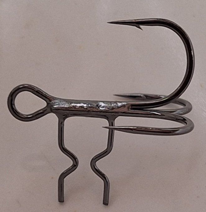 Hameçon triple Stinger PAWIS avec Baitholder