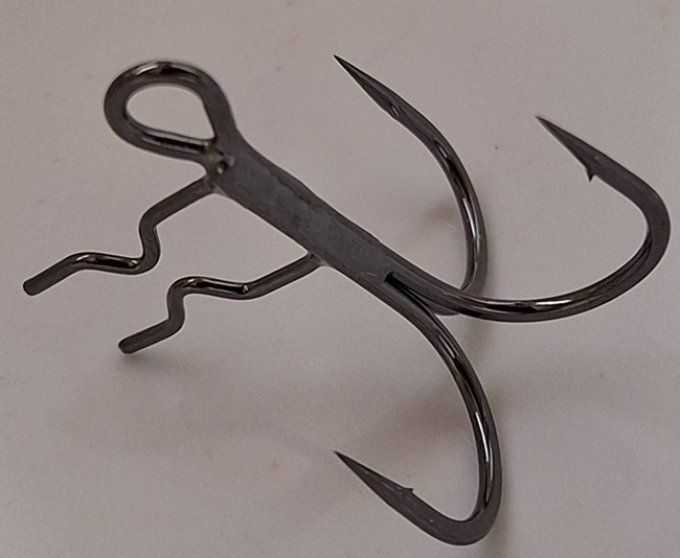 Hameçon triple Stinger PAWIS avec Baitholder