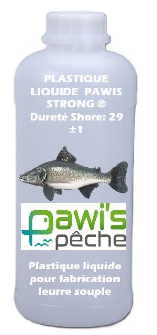 Plastique liquide pour fabrication leurre souple / Strong : Shore: 29 ±1 