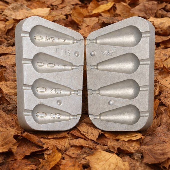 Moule à plomb poire  80 - 90 - 100 - 120 g