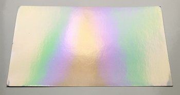 Sticker 3D holographique autocollant rainbow  / 15,5 cm x 9 cm 