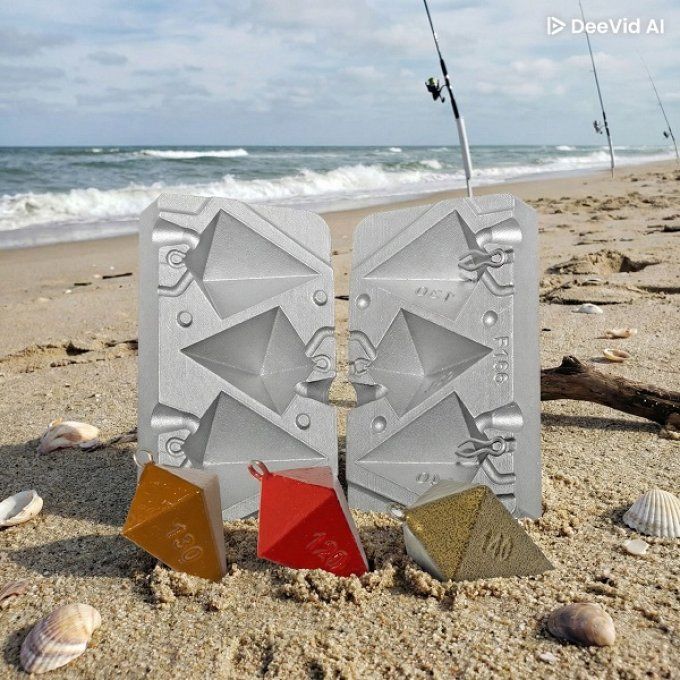 MOULE A PLOMB PYRAMIDE 120-130-140g